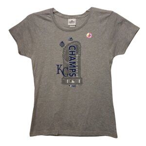 NWOT- Majestic KC Royals 2015 World Series Championship Women's Size Medium